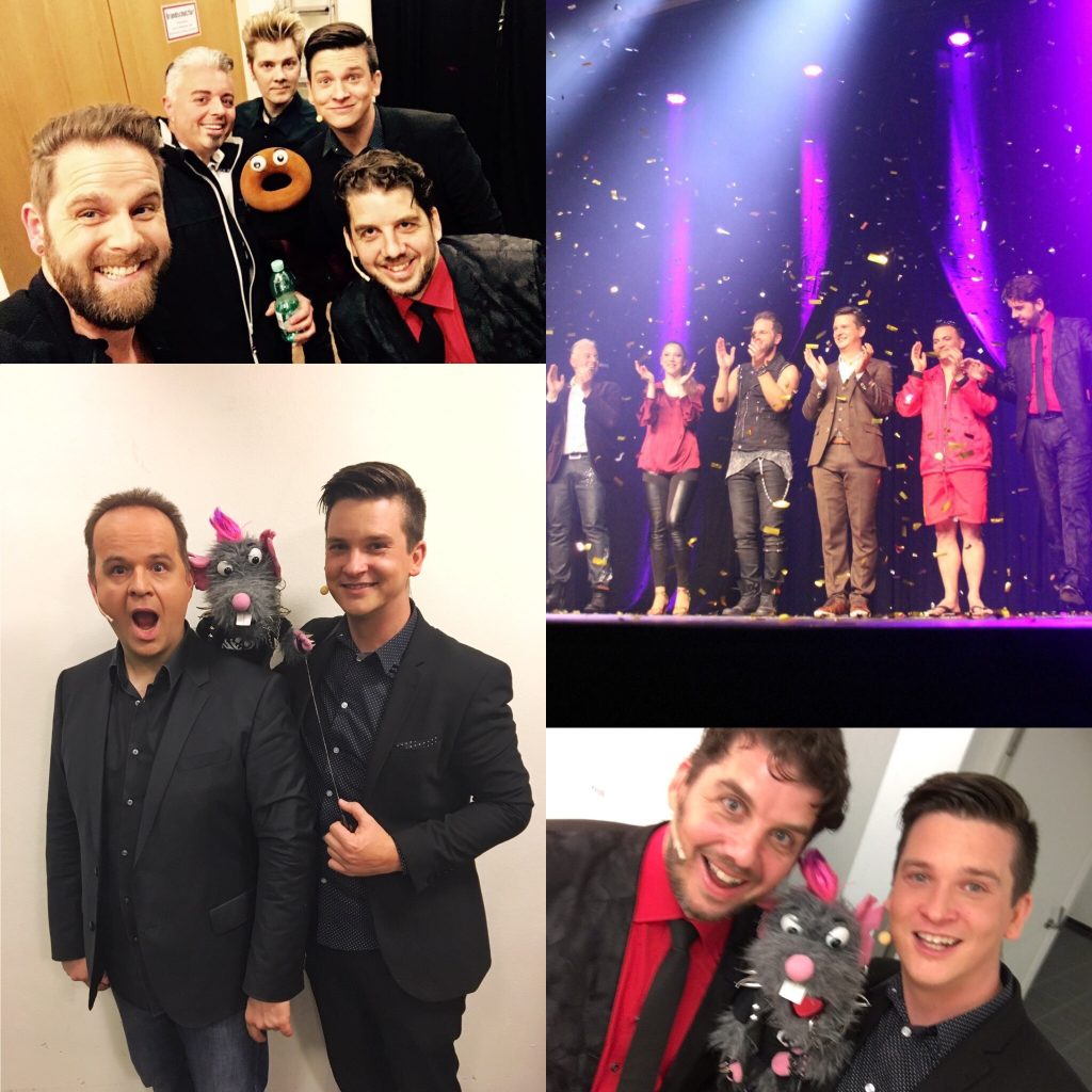 Bauchredner Tim Becker mit Illusionisten und Zauberer