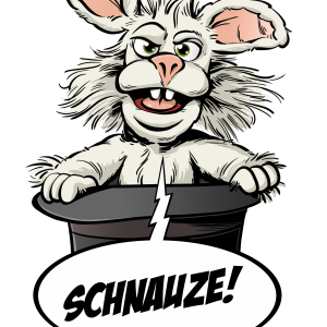 Aufkleber "Schnauze!" , Freiform/Vinyl