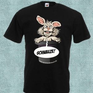 T-Shirt "Schnauze!" - Comic Style